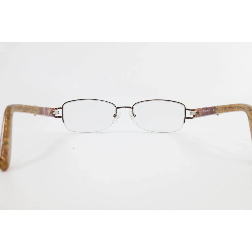 Legacy WR 5101 BR Eyeglasses Bronze Brown Tortoise Semi Rimless 50-18-135 Frames